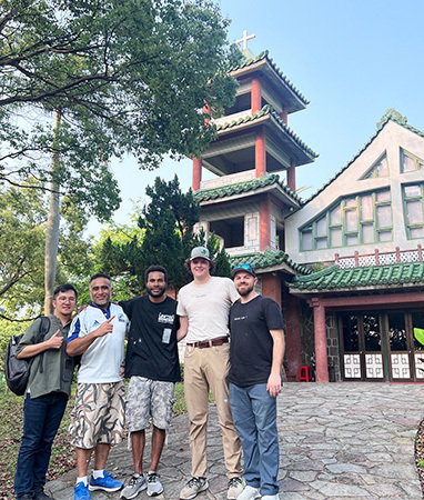 青年使命團 Youth With A Mission 的宣教師們來訪