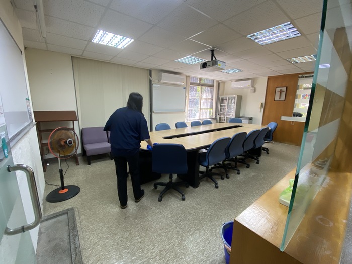 大掃除：105教室圖片