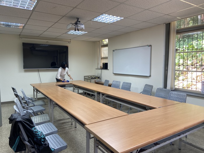 大掃除：104教室圖片